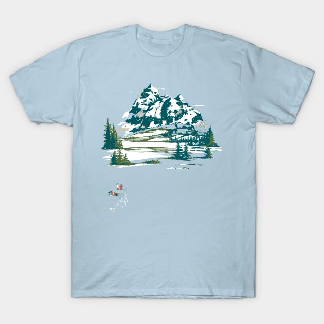 Mount Panda T-Shirt by jemae
